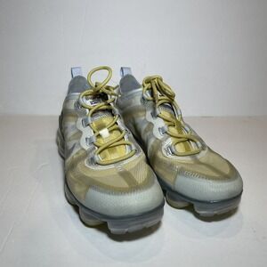 Nike Air Vapormax 2019 Sneaker Gold Silver Womens Shoe Size 8.5 B Grade